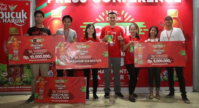 Band SMA 4 Tangsel Jadi Juara Pucuk Cool Jam 2018