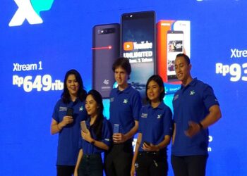 XTREAM, Ponsel Pintar 4G Dengan Akses YouTube Unlimited Selama Setahun