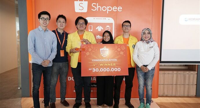 Tim UI Pemenang Shopee Campus Competition (SCC) 2018