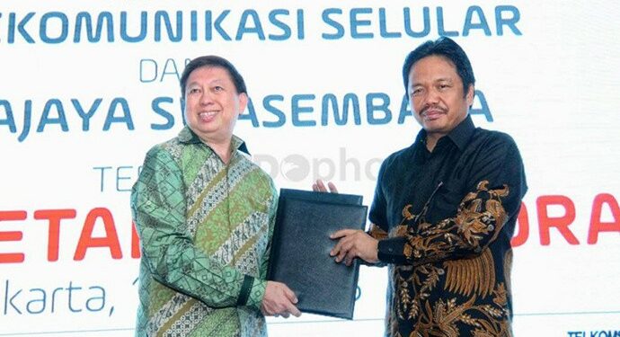 Tingkatkan Penetrasi Digital, Telkomsel Gandeng Erajaya