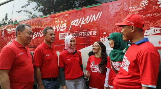 TelkomGroup Fasilitasi Ribuan Pemudik Pulang Kampung Secara Aman dan Nyaman