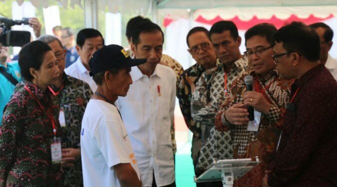 Presiden Joko Widodo Resmikan Kewirausahaan Pertanian dan Digitalisasi Pertanian di Kabupaten Indramayu