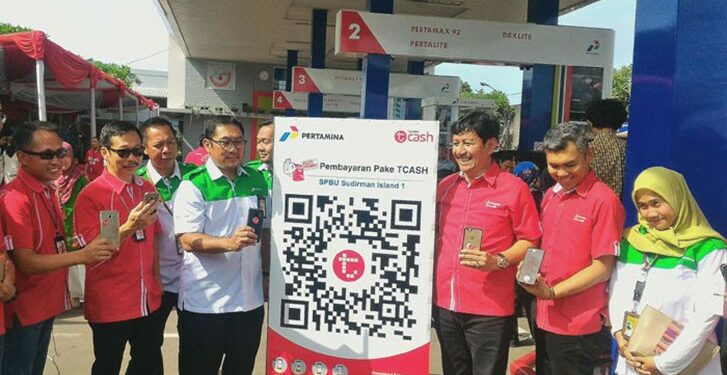 T-Cash Permudah Beli BBM dan Belanja Logistik Para Pemudik