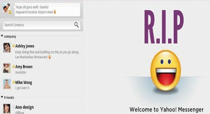Yahoo Messenger Bakal Disetop Juli 2018