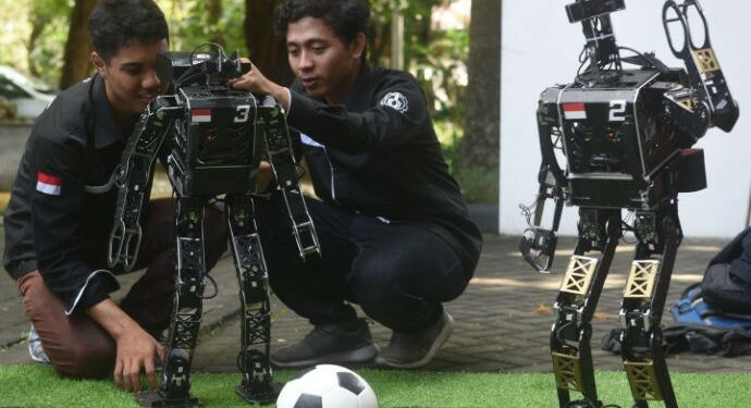 Tim Robotika Indonesia Jadi Juara di Kompetisi Robocup 2018