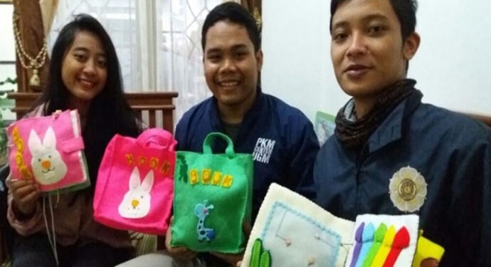 Mahasiswa UGM Kembangkan Mainan Stimulasi Perkembangan Anak