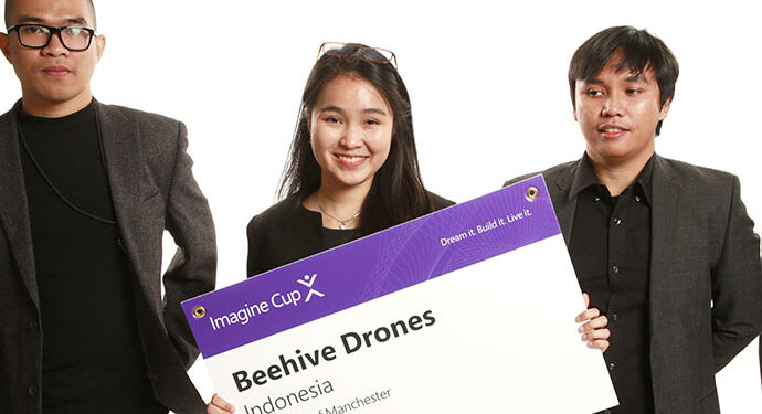 Tim BeeHive Drone Mewakili Indonesia di Imagine Cup World Finals 2018