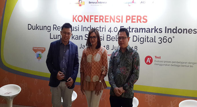 Hadapi Revolusi Industri 4.0, Extramarks Indonesia Luncurkan Solusi Belajar Digital 360°
