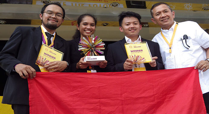Indonesia Juara Kompetisi Shell IDEAS360 Di UK