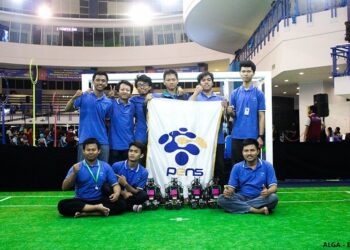 Tim Eros Jawara Kontes Robot Bola 2018