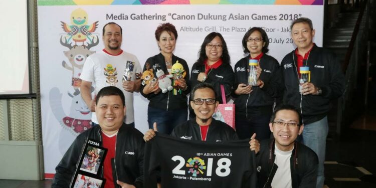 Canon Meriahkan Asian Games 2018 Dengan Aneka Program Bonus