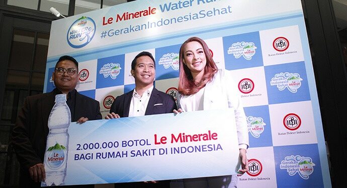 Le Minerale Water Run 2018 Digelar di Dua Kota