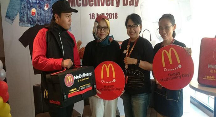 McDonald’s Indonesia Gelar McDelivery Day