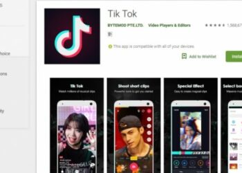 Kominfo Blokir Tik Tok di Indonesia