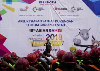 TelkomGroup Perkuat Komitmen Pengawalan Layanan ICT Untuk Sukseskan Asian Games XVIII Jakarta – Palembang