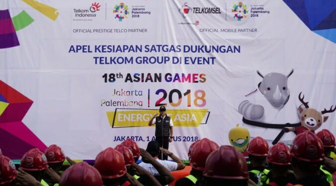 TelkomGroup Perkuat Komitmen Pengawalan Layanan ICT Untuk Sukseskan Asian Games XVIII Jakarta – Palembang