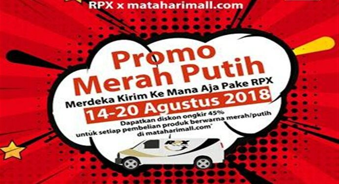 RPX dan Mataharimall Gelar Promo “Merah Putih”