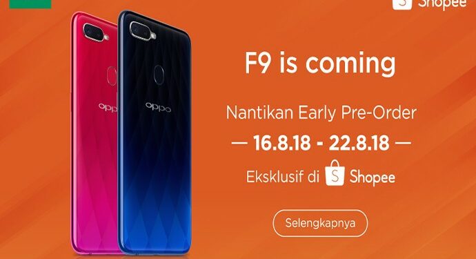 Shopee Beri Diskon Spesial Untuk OPPO F9