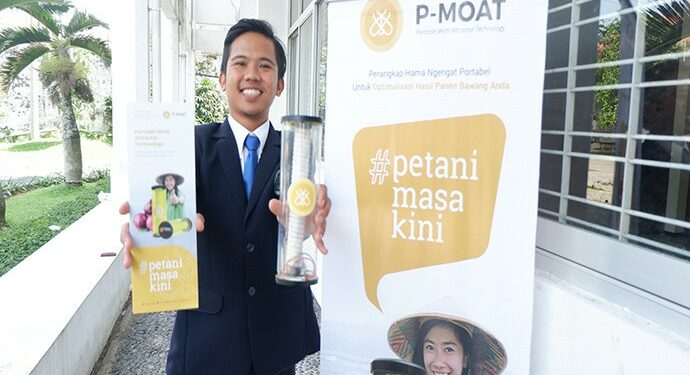 P-MOAT Alat Inovasi Penangkap Ngengat dari Malang