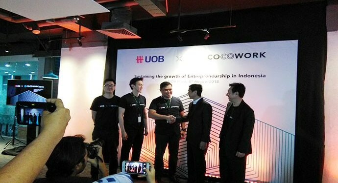 COCOWORK Gandeng UOB Indonesia Dukung Perkembangan Ekosistem Startup dan UKM