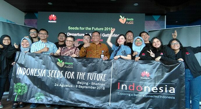 Huawei Boyong Mahasiswa Indonesia ke Seeds for The Future 2018