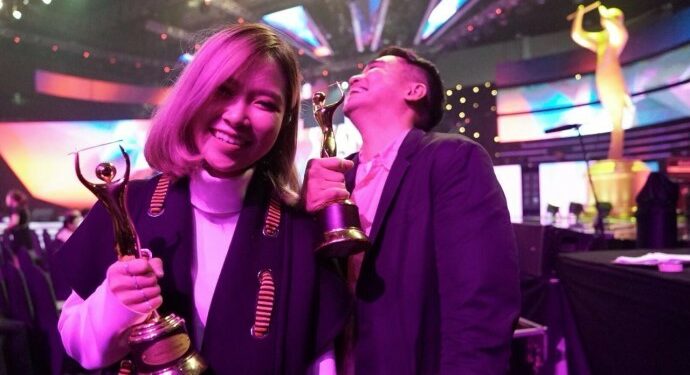 Melalui Single “Money Honey #CountMEin”, Dipha Barus & Monica Karina Raih 2 Penghargaan di AMI 2018