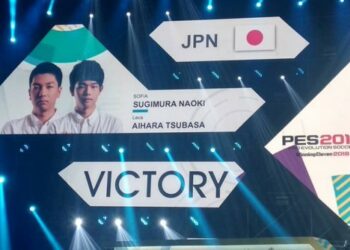 Jepang Juara PES 2018 di Asian Games 2018