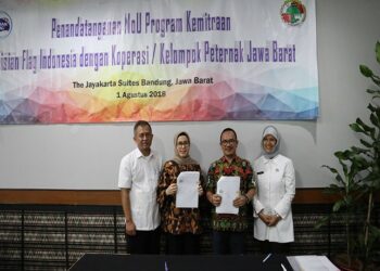 Frisian Flag Indonesia Perkuat Kemitraan Dengan Peternak Sapi Perah Lokal di Indonesia