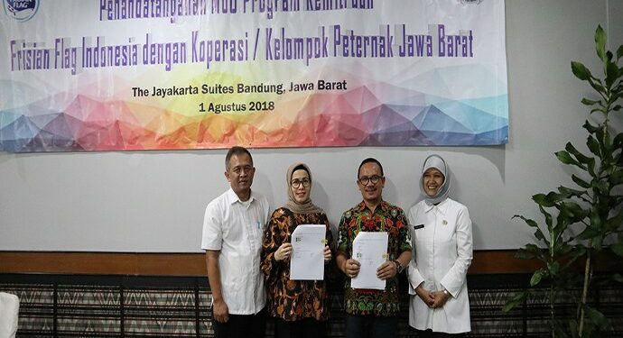 Frisian Flag Indonesia Perkuat Kemitraan Dengan Peternak Sapi Perah Lokal di Indonesia