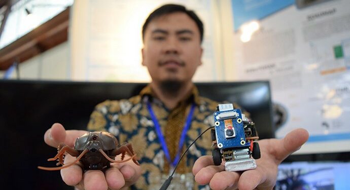 Robot Kecoa dari ITB Untuk Operasi Intelijen Senyap