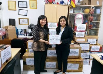 J&T Express Salurkan Bantuan Untuk Korban Gempa Lombok