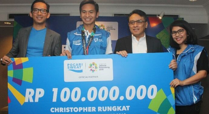 Pocari Sweat Beri Apresiasi Pada Dua Atlet Peraih Medali Asian Games 2018
