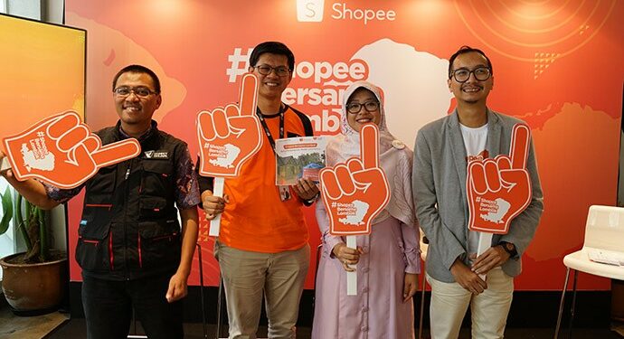Shopee Bersama Lombok, Donasi untuk Pemulihan Gempa Lombok