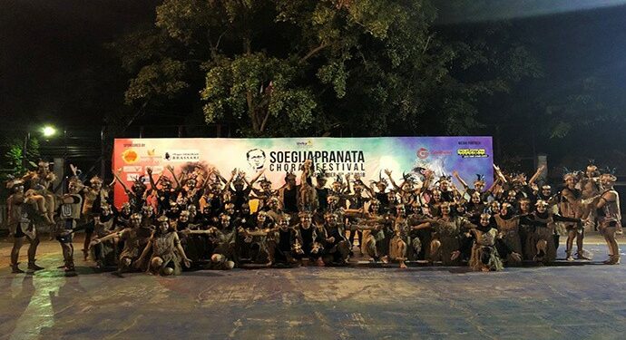 Telkom University Choir Juara Soegijapranata Choral Festival 2018