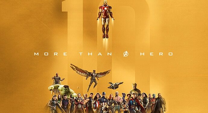 Rayakan 10 Tahun Marvel Cinematic Universe, Eksklusif dengan TIX ID dan DANA