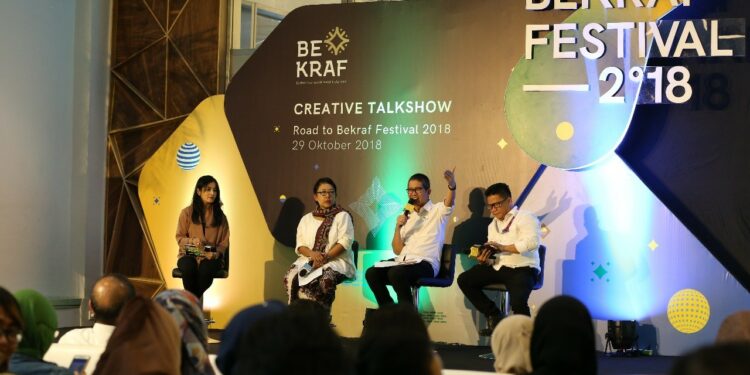BEKRAF Festival 2018, Tampilkan Capaian Kinerja Ekonomi Kreatif