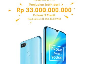 Kurang Dari 3 Menit Penjualan Realme 2 Pro Capai Rp 33 Miliar