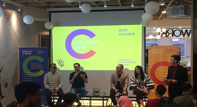 IdeaFest 2018 Hadir Untuk Jaring Milenial Terlibat Di Industri Kreatif