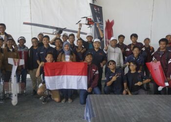 Tim Aksantara ITB Juara Ajang Kompetisi Pesawat Nirawak Tingkat Dunia