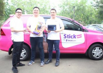 StickEarn Gandeng Grab Luncurkan StickMart