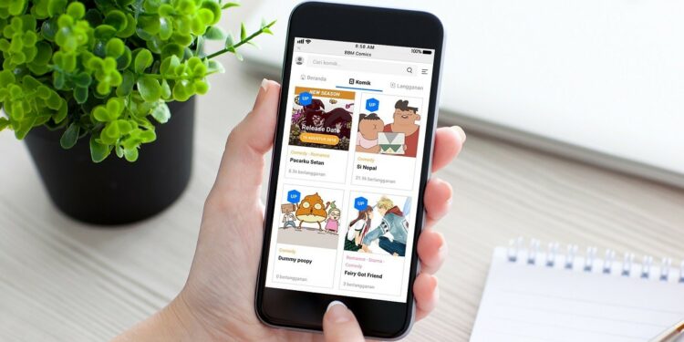 BBM Hadirkan Komik Digital di Aplikasi