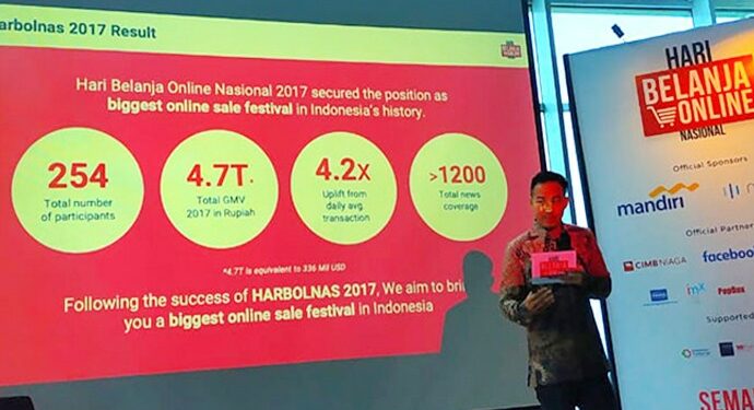 Harbolnas 2018 Diikuti 300 e-Commerce