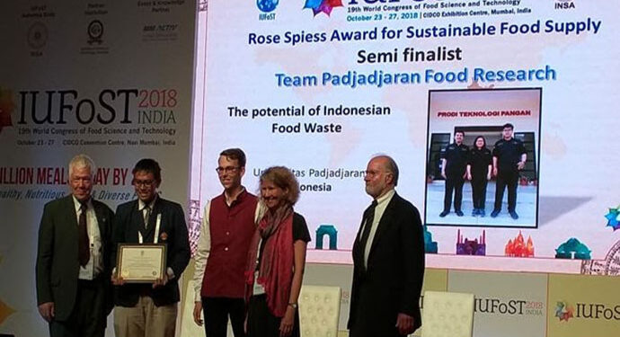 Mahasiswa Unpad Raih Prestasi Dalam Kompetisi Pangan Di India