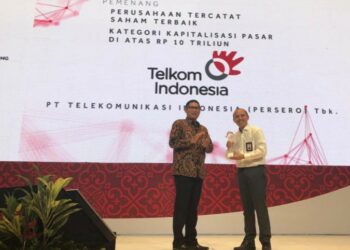 IDX Appreciation dari OJK dan BEI  Kinerja Telkom Dinilai Terbaik