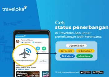 Traveloka Hadirkan Fitur Status Penerbangan