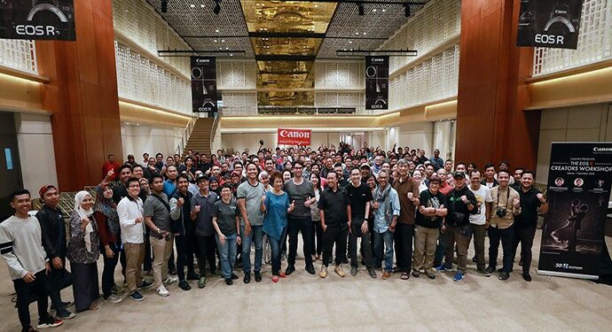 The EOS R Creators Workshop, Gali Ilmu Fotografi Wedding, Stage dan Landscape