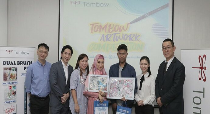 Kolaborasi Budaya Indonesia dan Jepang di Tombow Artwork Competition