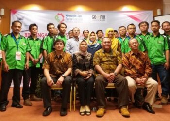 Mitra Go-Fix Beroleh Bimtek dan Uji Kompetensi
