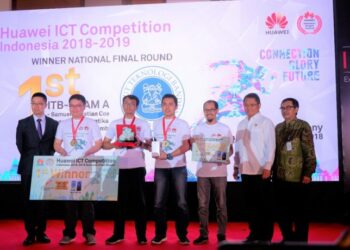 Tim ITB Juara Nasional Huawei ICT Competition 2018