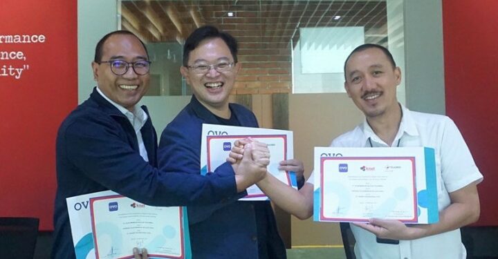 OVO Gandeng Telkomsel dan Kisel